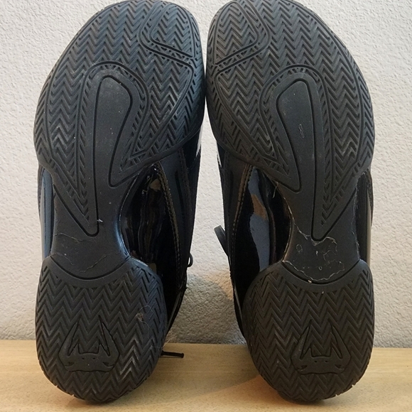 Venum Mens Elite Professional Boxing Shoes Sneakers Mid Cut Lace Up Black Size 6 - Picture 13 of 13